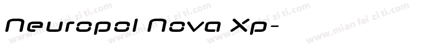 Neuropol Nova Xp字体转换